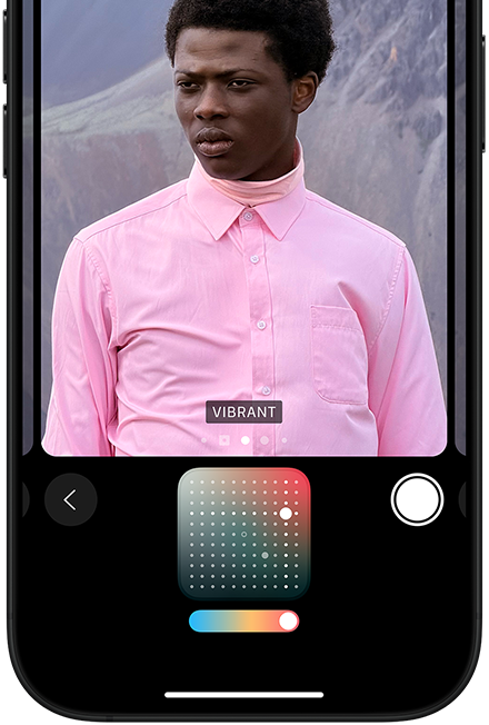 Photographic Styles capabilities on iPhone 16 Pro include adjusting tone and colour
